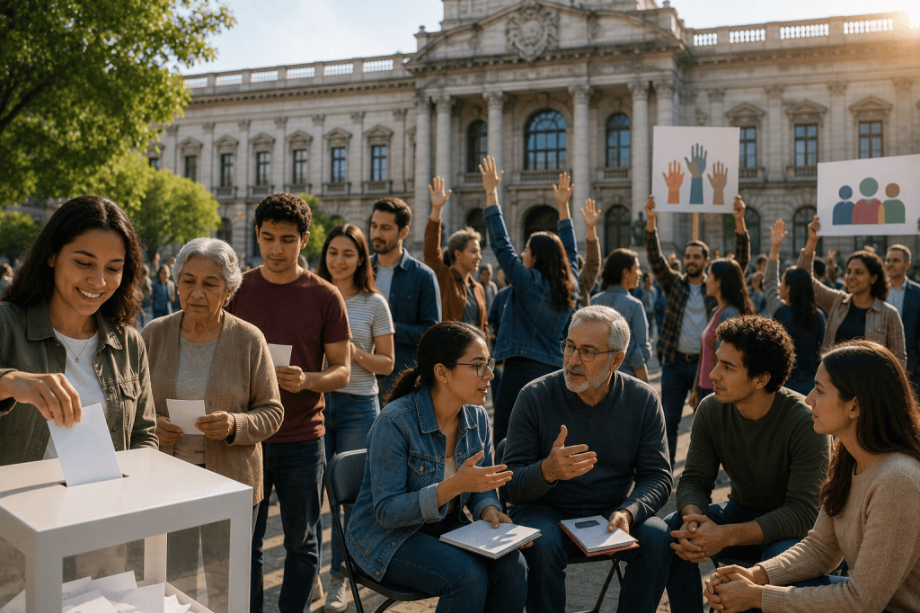 ¿Cómo influye una buena ciudadanía en la&nbsp;democracia?