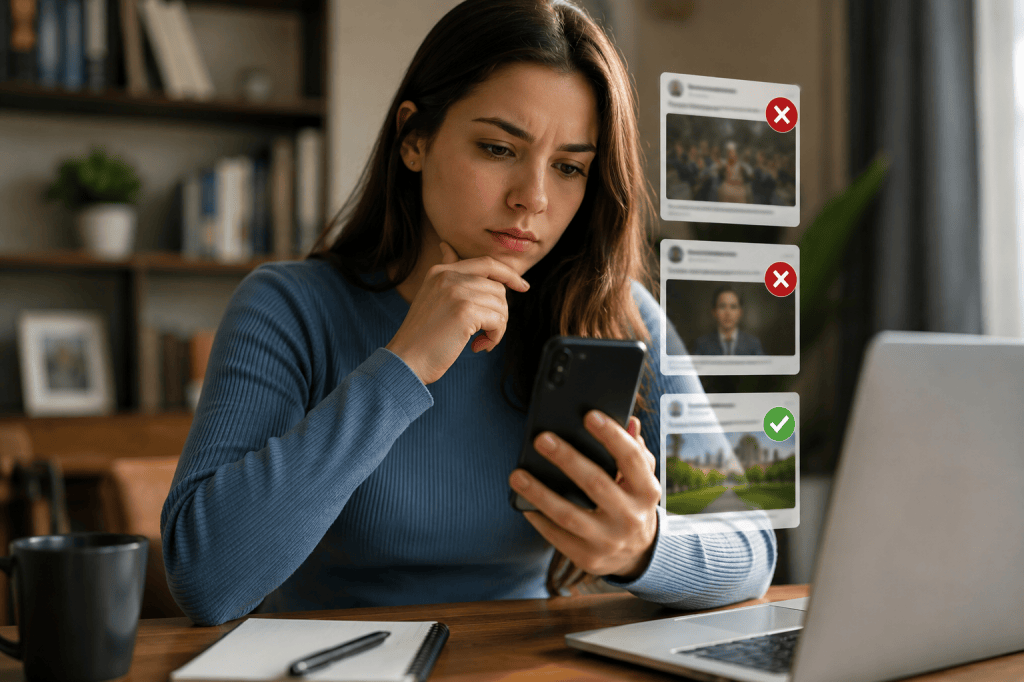 Redes sociales y desinformación: ¿cómo identificar noticias&nbsp;falsas?